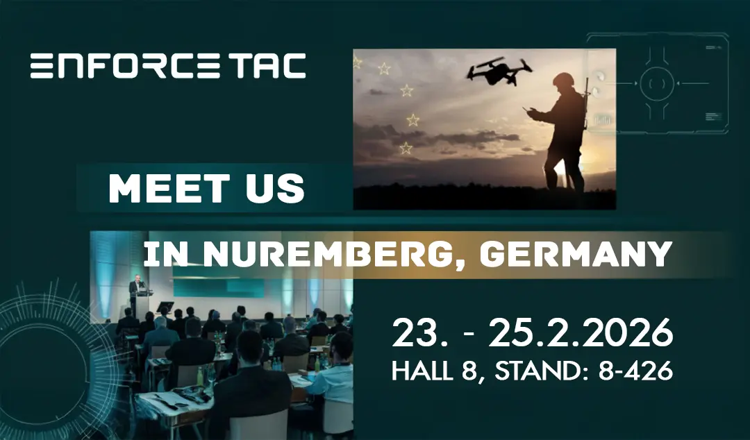For the second year in a row, we participated in the Enforce Tac international exhibition, which took place on February 23–25 in Nuremberg.