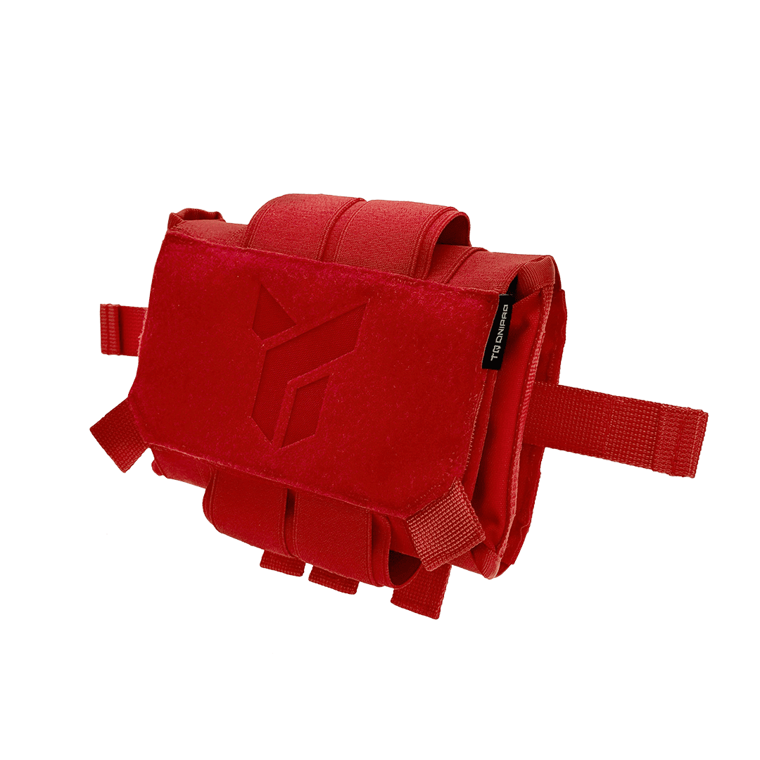 Pouch for first aid kit "Dnipro", with a platform (attachment for vests and belts), PM27 GEN 2 RED - photo 1 Pouch for first aid kit "Dnipro", with a platform (attachment for vests and belts), PM27 GEN 2 RED - photo 1