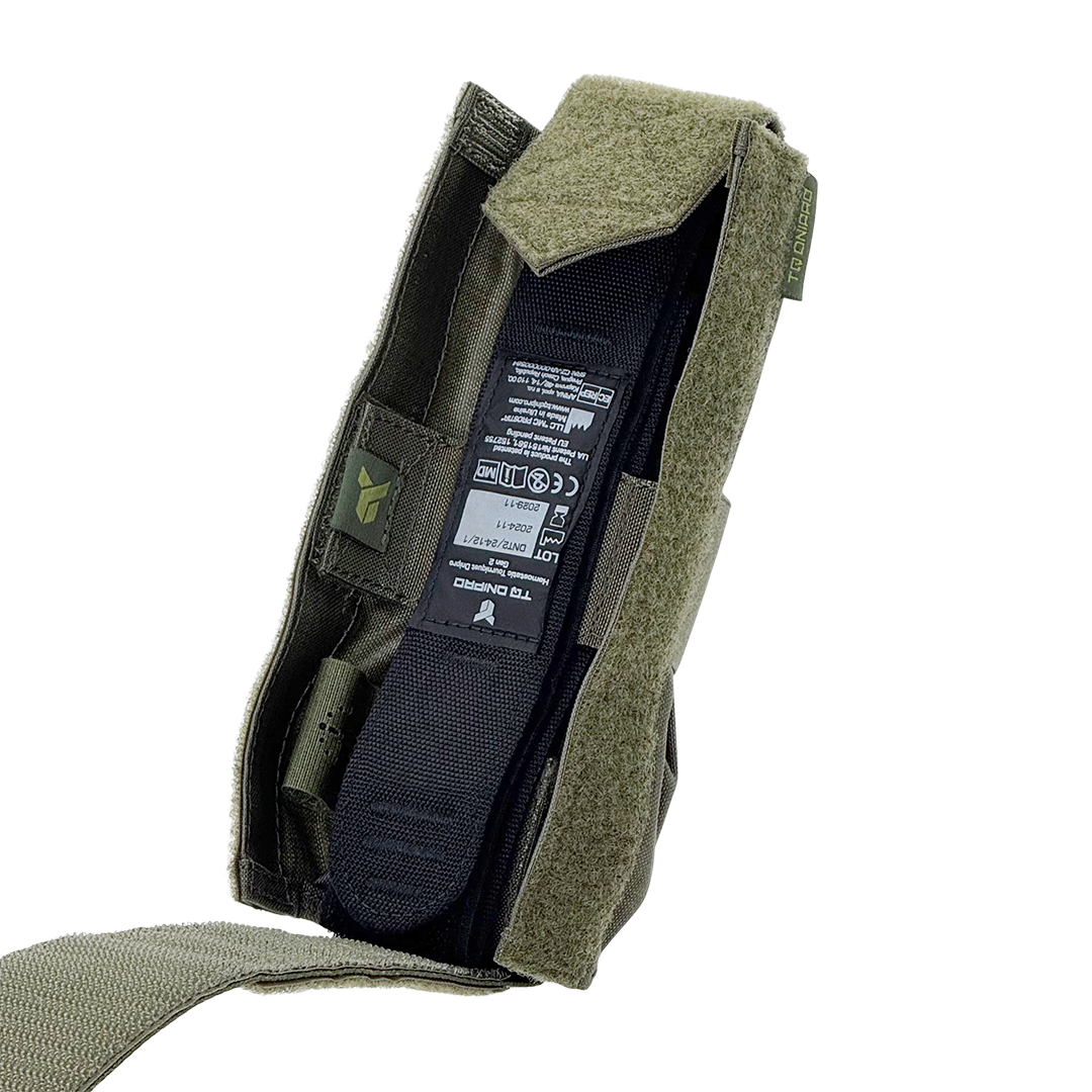 Pouch for Hemostatic Tourniquet &ldquo;Dnipro&rdquo;, Model №8, Gen2, Olive - photo 6