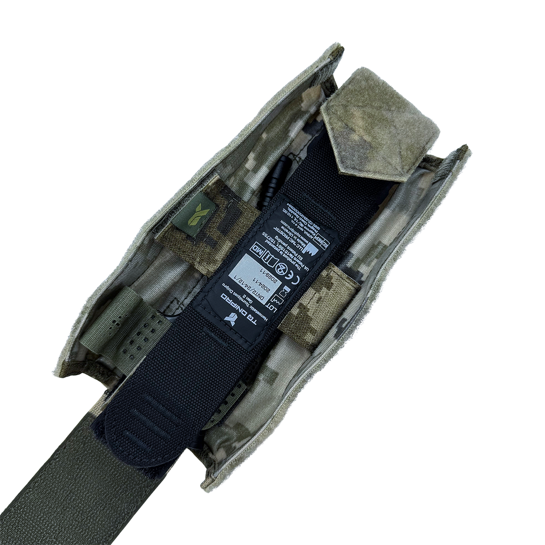 Pouch for Hemostatic Tourniquet &ldquo;Dnipro&rdquo;, Model №8, Gen2, UA Digital Camo - photo 7