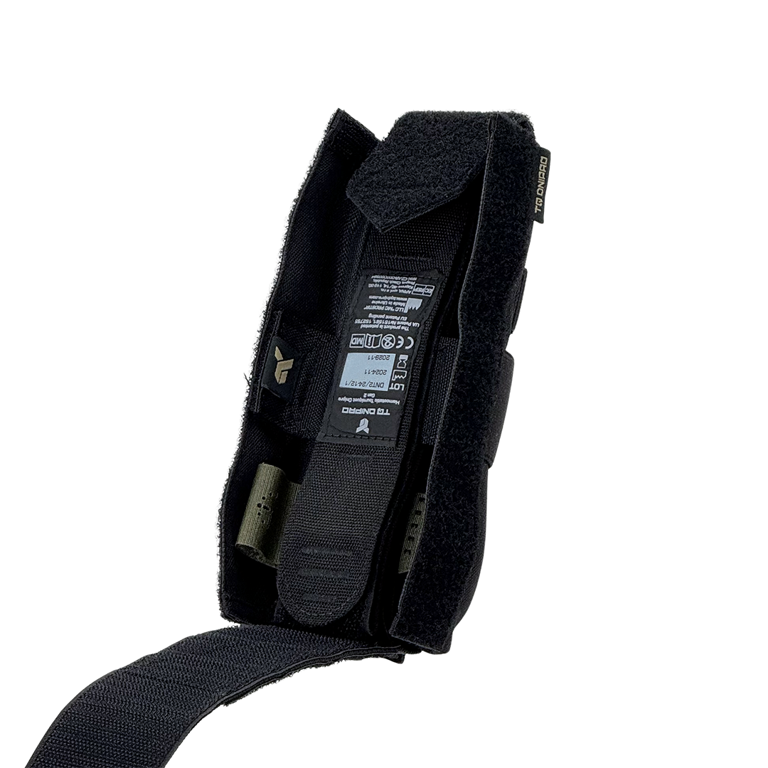 Pouch for Hemostatic Tourniquet &ldquo;Dnipro&rdquo;, Model №8, Gen2, Black - photo 7