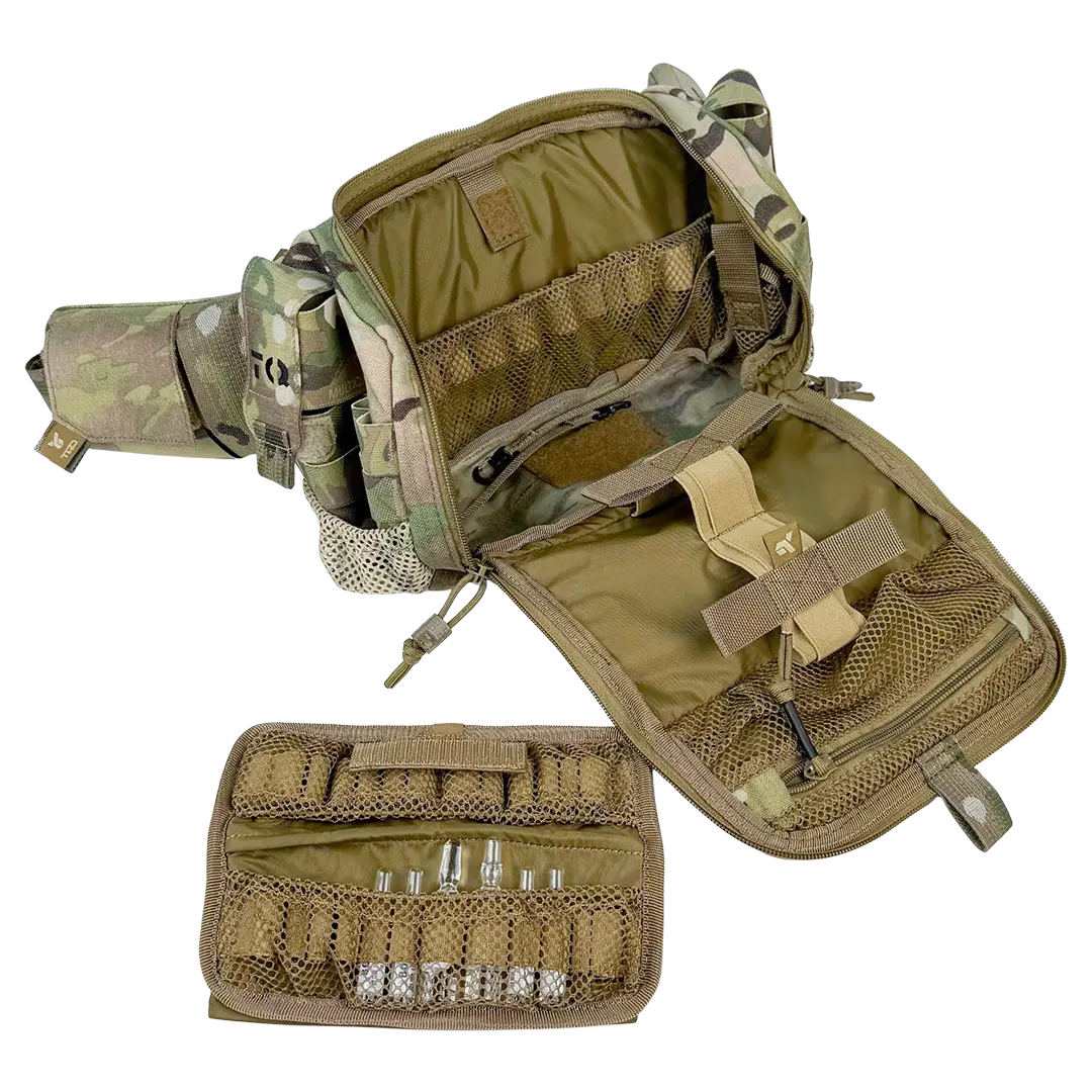 Сумка медика гібридна TQD BM33, Multicam - фото 8 Сумка медика гібридна TQD BM33, Multicam - фото 8