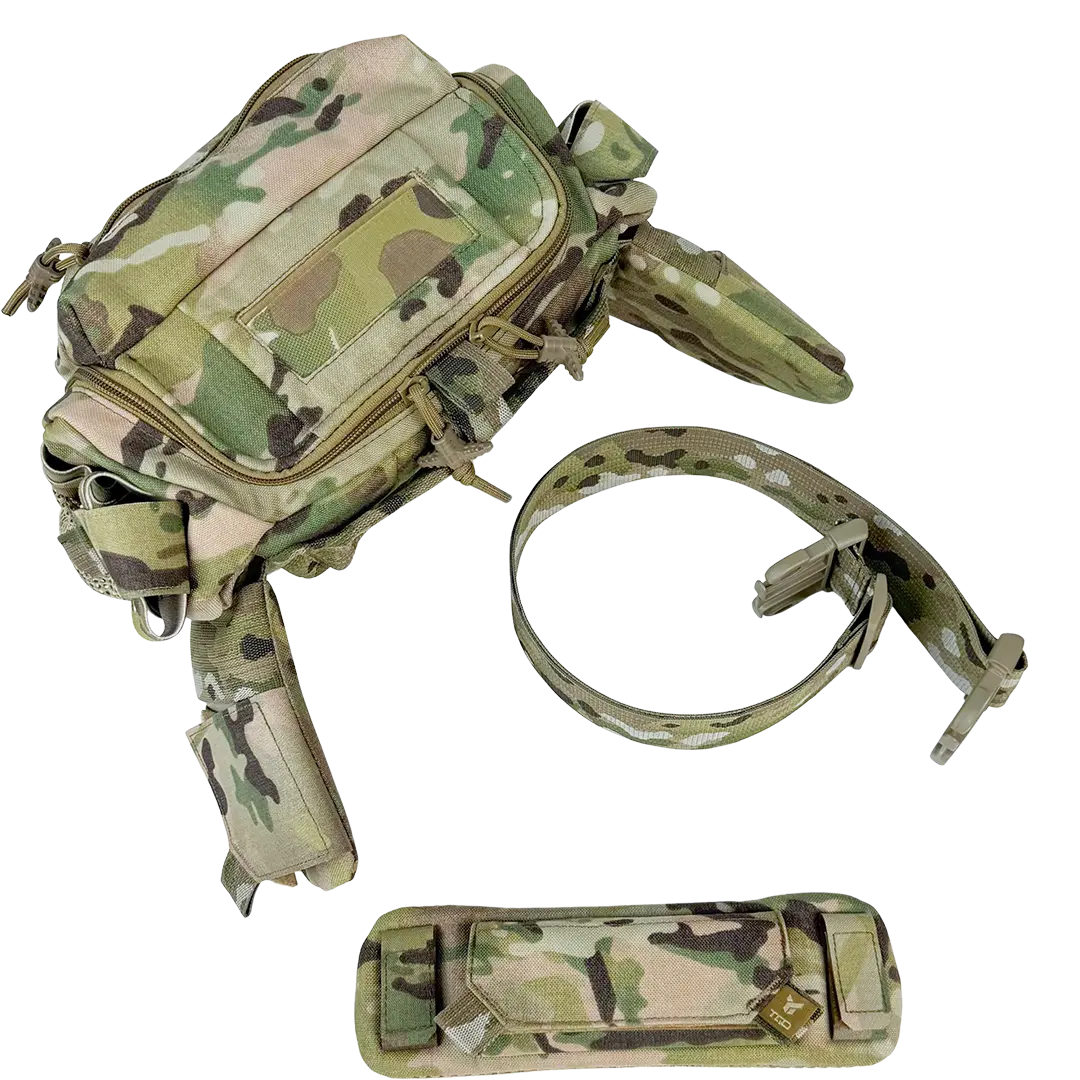 Сумка медика гібридна TQD BM33, Multicam - фото 7 Сумка медика гібридна TQD BM33, Multicam - фото 7