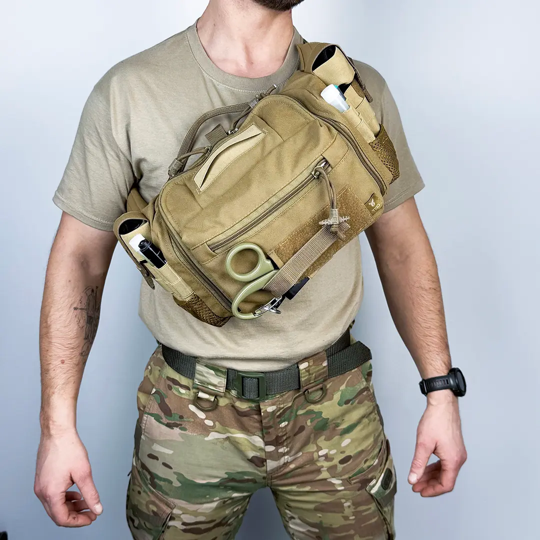 Сумка медика гібридна TQD BM33, Multicam - фото 13