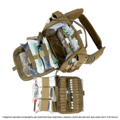 Сумка медика гібридна TQD BM33, Multicam - фото 12