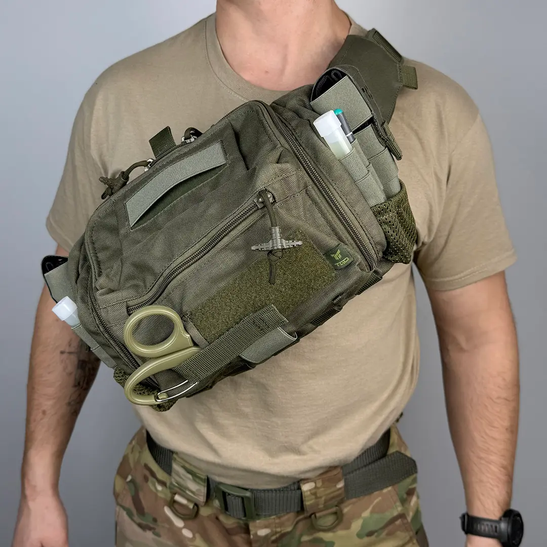 Сумка медика гібридна TQD BM33, Multicam - фото 9