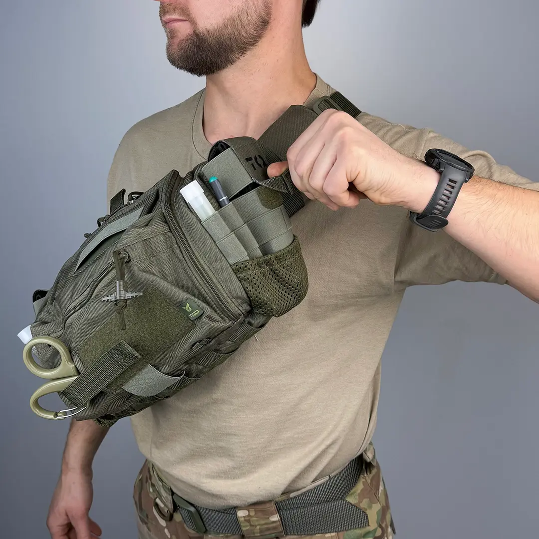 Сумка медика гібридна TQD BM33, Multicam - фото 10