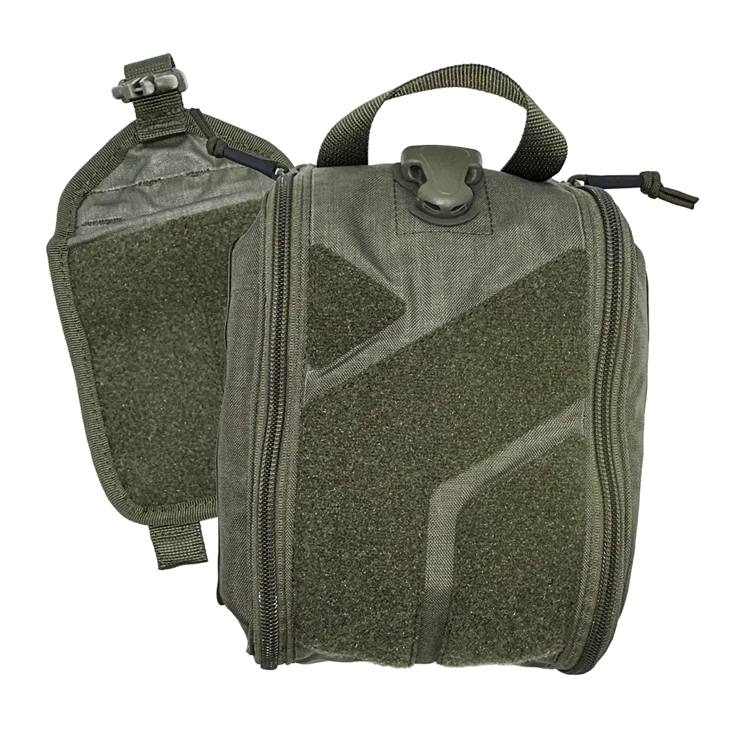 "DNIPRO" PM26 First Aid Kit Pouch on a Platform (Gear Attachment), Olive - photo 1