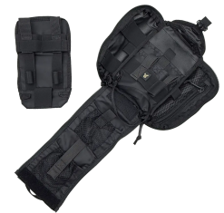 "DNIPRO" PM26 First Aid Kit Pouch on a Platform (Gear Attachment), Black - photo 5