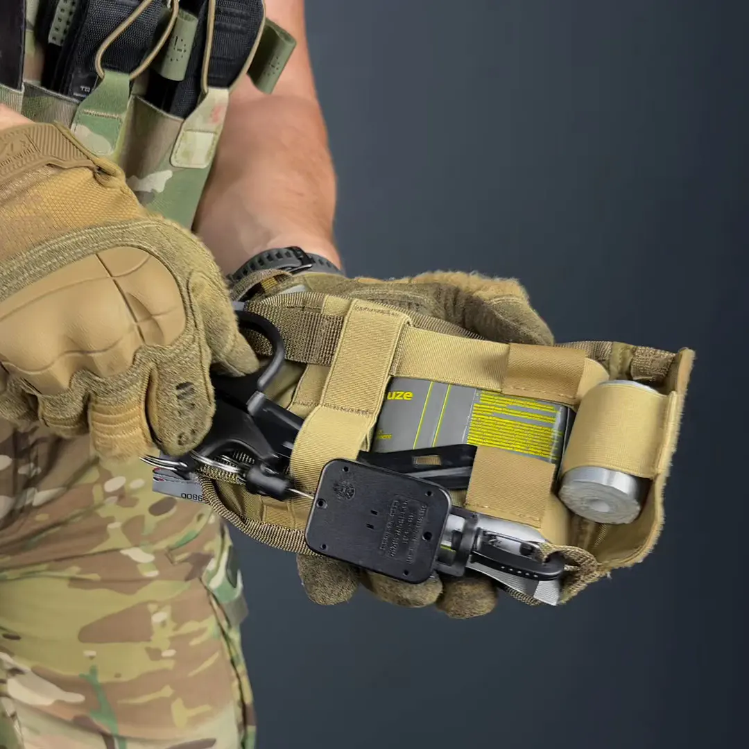 "DNIPRO" PM26 First Aid Kit Pouch on a Platform (Gear Attachment), Coyote - photo 8 "DNIPRO" PM26 First Aid Kit Pouch on a Platform (Gear Attachment), Coyote - photo 8
