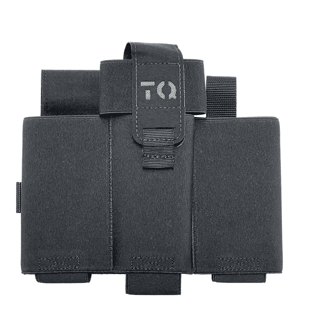 Підсумок під аптечку &laquo;ДНІПРО&raquo; без платформи (кріплення на гомілку), РМ23, чорний - фото 1