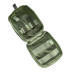 Pouch for a first aid kit &quot;Dnipro&quot; without platform (attachment for ammunition), model No. 24, olive - photo 3