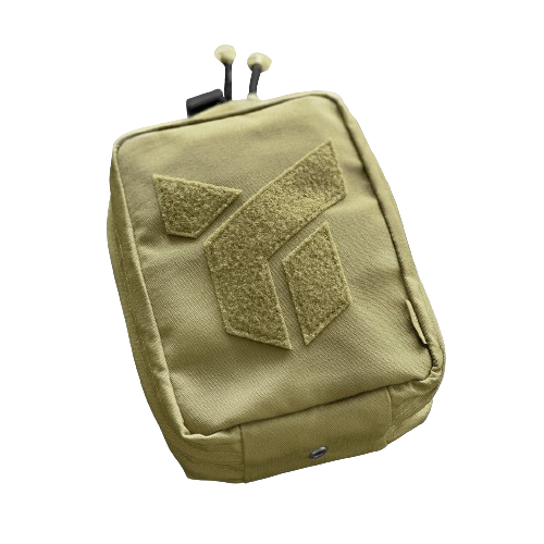 Pouch for a first aid kit "Dnipro" without a platform (attachment for ammunition), model No. 24, coyote