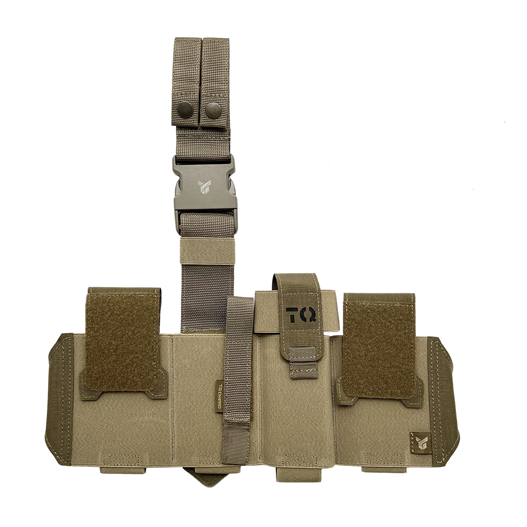 First aid kit pouch "Dnipro" on a platform (attachment on the belt and thigh), PM25, coyote First aid kit pouch "Dnipro" on a platform (attachment on the belt and thigh), PM25, coyote