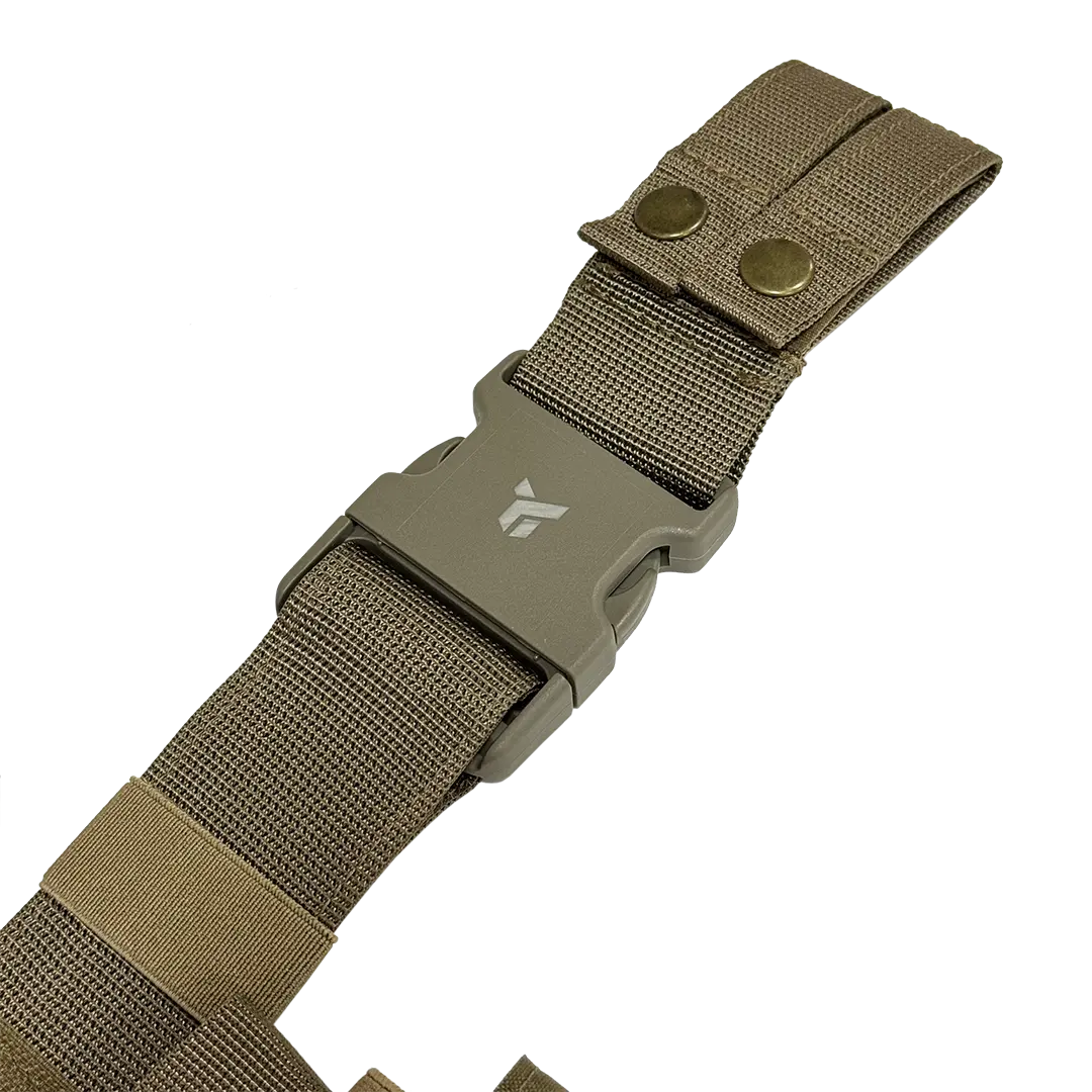 Підсумок під аптечку &laquo;ДНІПРО&raquo; з платформою (кріплення на ремінь та стегно), PM25 GEN2, койот - фото 7