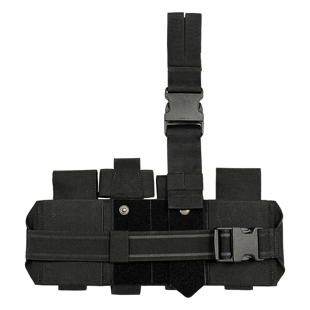 Підсумок під аптечку &laquo;ДНІПРО&raquo; з платформою (кріплення на ремінь та стегно), PM25 GEN2, чорний - фото 5