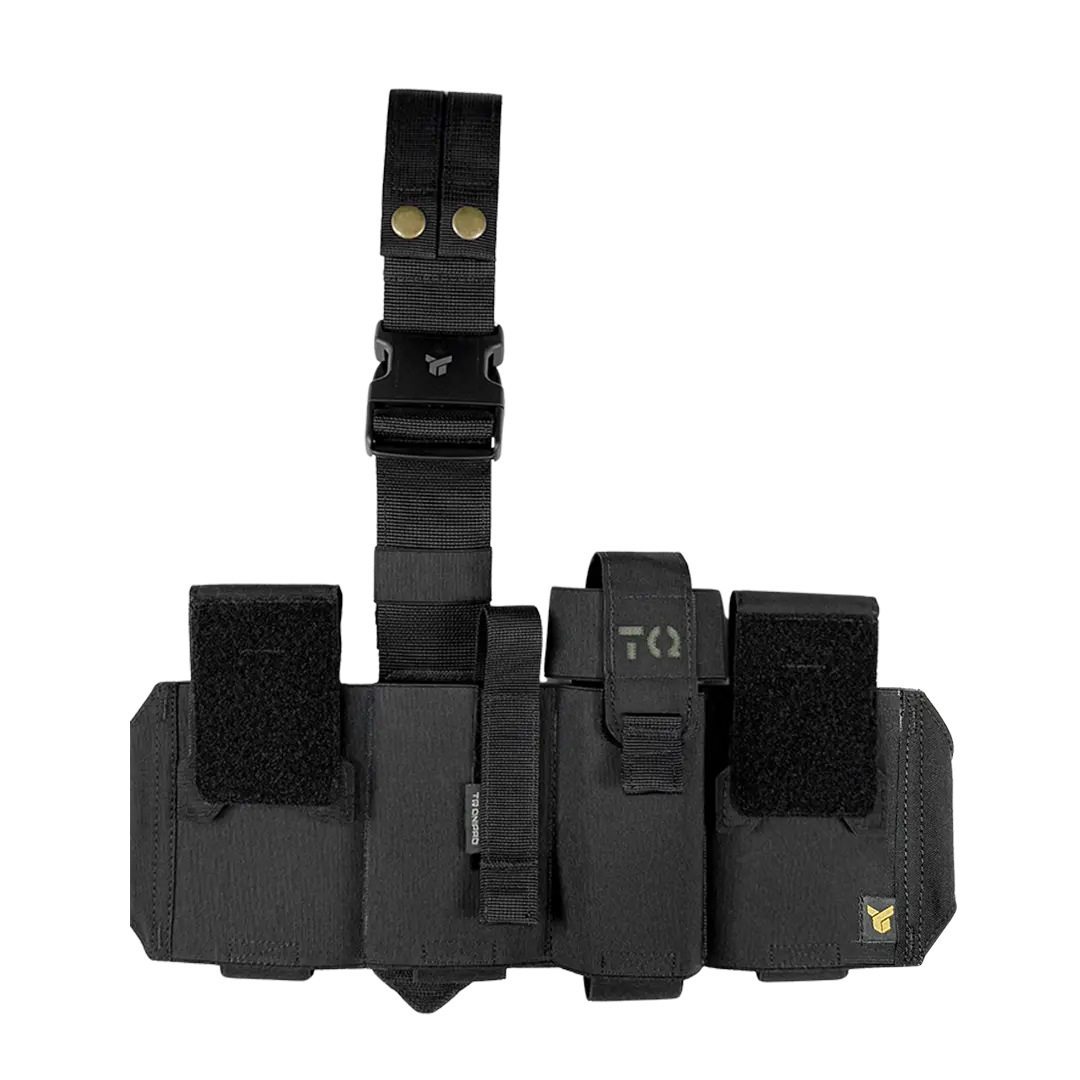 Підсумок під аптечку &laquo;ДНІПРО&raquo; з платформою (кріплення на ремінь та стегно), PM25 GEN2, чорний - фото 1