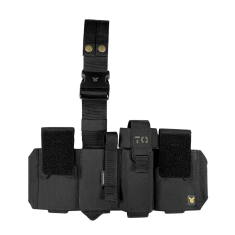 Підсумок під аптечку &laquo;ДНІПРО&raquo; з платформою (кріплення на ремінь та стегно), PM25 GEN2, чорний - фото 1